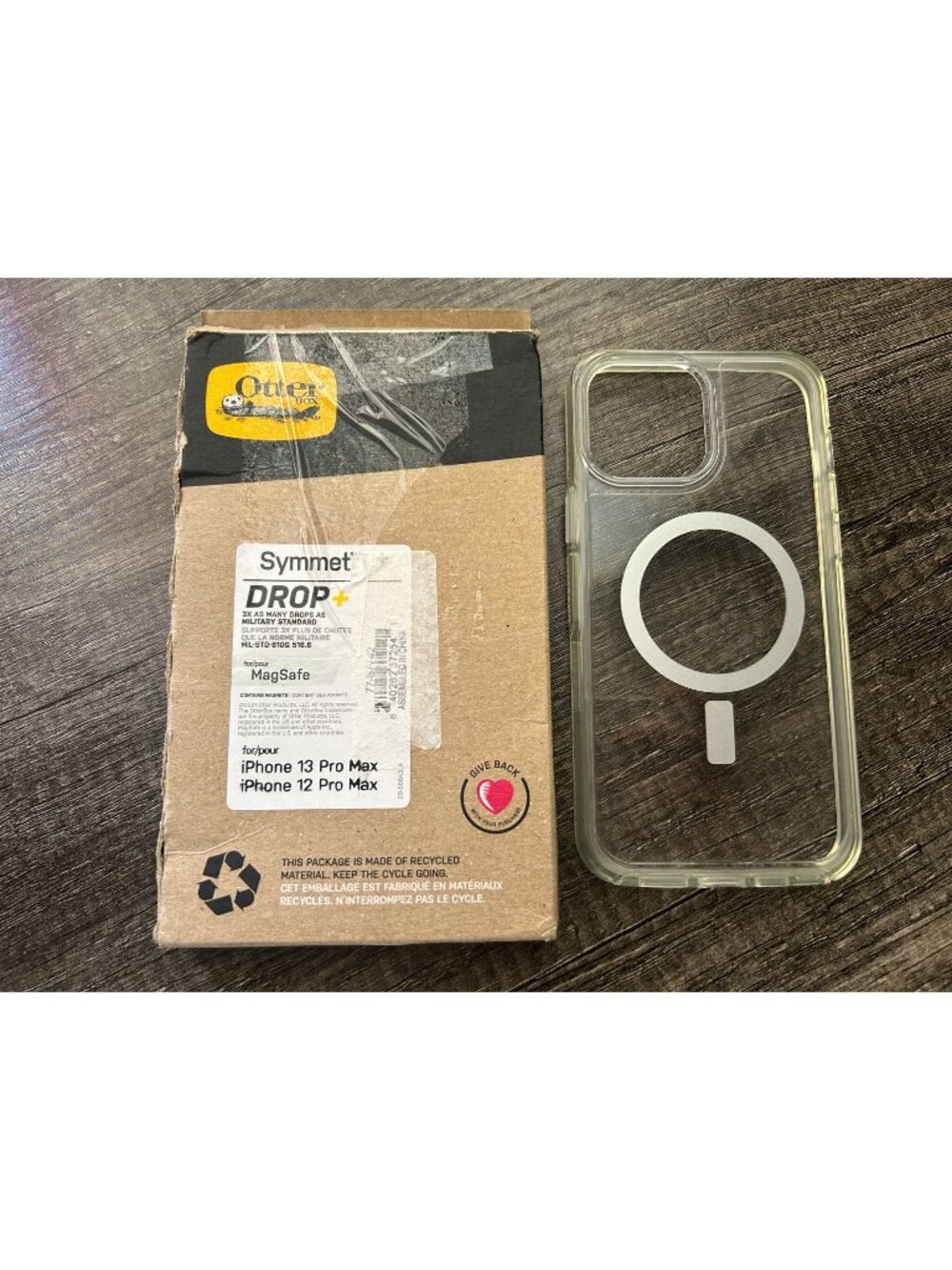 OtterBox Symmetry Drop+ Clear Case iPhone 13 Pro Max / 12 Pro Max MagSafe Slim